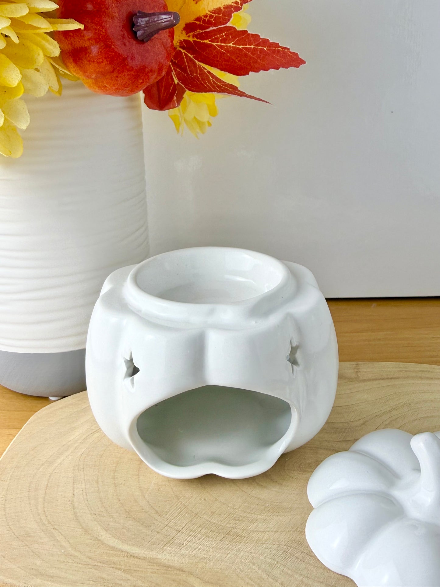 White Pumpkin Oil Burner
