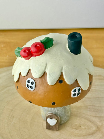 Christmas Pudding Mushroom