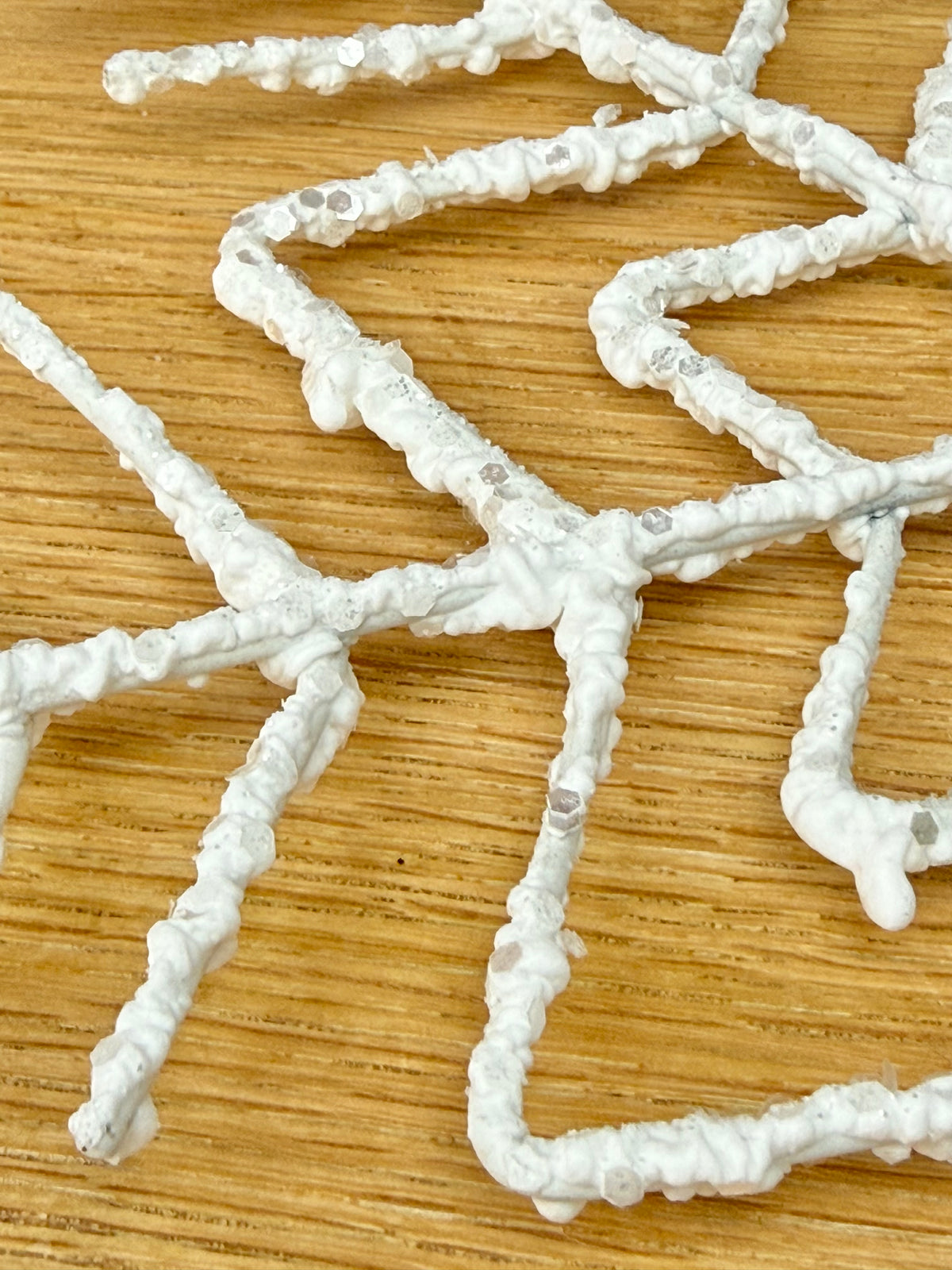 White hanging Christmas Snowflakes - 3 sizes