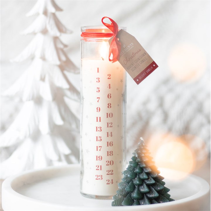 Vanilla Advent Candle - 2 colours