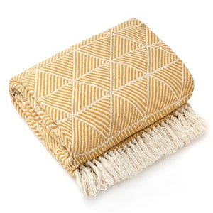 Cosy Blanket Zahra - Ocre